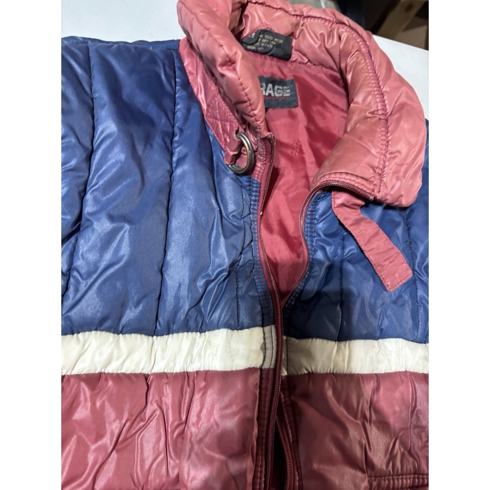 Vintage Mirage 80s Puffer Vest M - Picture 4 of 8